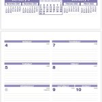 AT-A-GLANCE 2023 Weekly Desk Calendar Refill, Flip-A-Week, 6" x 7" (SW705X50)